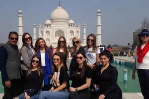 Desde Delhi: tour al Taj Mahal y al fuerte de Agra con un guía popular
