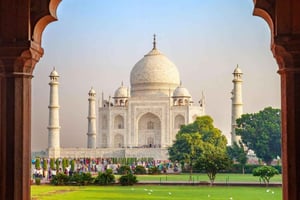 Fra Delhi: Taj Mahal og Agra-tur med ekspresstoget Gatimaan
