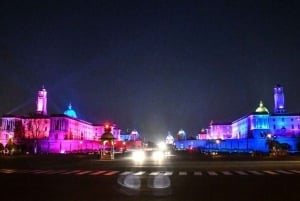 New Delhi: Avondrondleiding met gids door Delhi Nights City