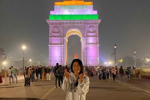 New Delhi : visite nocturne de Delhi - 4 heures