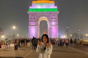 New Delhi: Nachtzicht van Delhi Tour - 4 uur