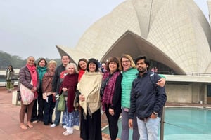 New Delhi: Privat heldagstur til det gamle og nye Delhi