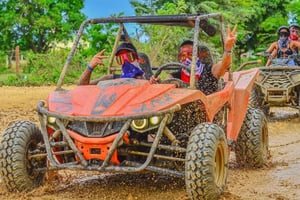 From Punta Cana: ATV and Buggy Excursion 4x4 with Water Cave