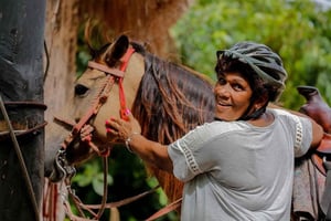 Privat: Ridetur og frokost i Bávaro Adventure Park