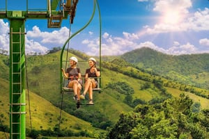 Privates Dschungel-Buggy-Zipline-Abenteuer in La Hacienda