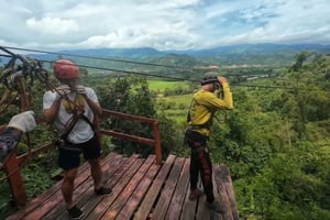 Privat: Punta Cana Jungle 12-Cable Zipline Adventure