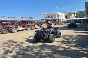 Puerto Plata: aventura de quadriciclo com parada na praia