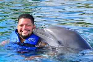 Nage avec les dauphins à Puerto Plata Ocean World