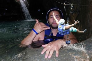 Puerto Plata: cascatas, tirolesas e passeio pela cidade com almoço