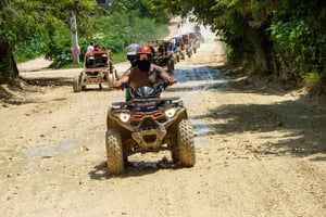Punta Cana: ATV Tour with Underground Cave and Macao Beach