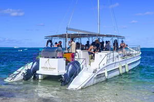 Punta Cana Bavaro: Privat katamaranbåd med snorkling, fri bar og sejlads
