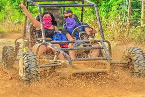 Punta Cana : excursion en buggy avec visite du cénote et de la plage de Macao