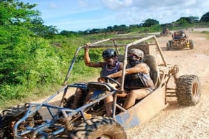 Punta Cana: Hacienda Tuko Buggy, Zipline, & Horseback Tour