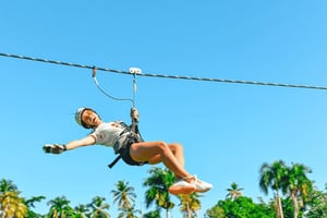 Punta Cana: Halbtagestour mit der Zipline