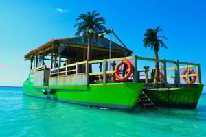 Punta Cana: Jamaicaanse feestboot met open bar en dj (volwassenen)