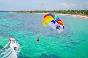 Privat parasailing-oplevelse i Punta Cana