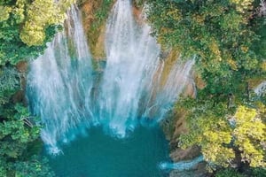 プンタカナ発：サマナへの日帰りツアー（エルリモン＆バカルディ島）