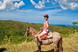 Samaná: Full-Day Adventure El Limón Waterfall Bacardi Island