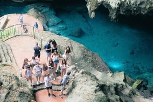 Santo Domingo-tur med grotter fra Punta Cana