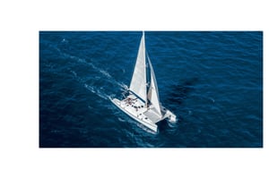 Saona Island fra Santo Domingo med katamaran, mad og drikke