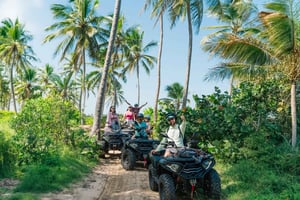 Liten grupp 4x4 ATV Punta Cana: Djungel och vilda stränder