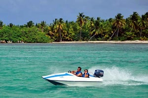Speedboat-Abenteuer und Schnorcheln ab Punta Cana
