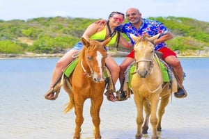 Passeio a cavalo selvagem em Punta Cana