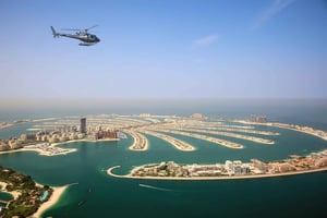 Dubai: Passeio panorâmico de helicóptero de 30 minutos
