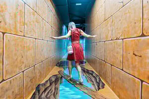 Dubai: Ingresso del museo dei selfie del mondo 3D Trick-Art