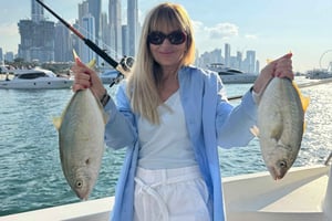 Dubai: 4-timmars privat djuphavs-/rullfiskeutflykt