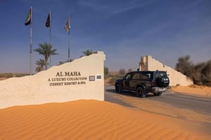 Dubai: Desert Conservation Safari with Breakfast at Al Maha