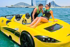 Dubai Paseo en Jetcar por el puerto deportivo de Dubai