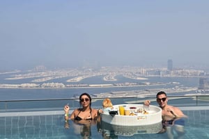 Dubai: Elitetur med sky pool, shopping og afhentning på hotellet