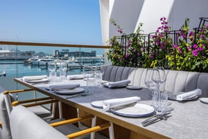Dubai Harbour Lunch Experience på L'amo Bistro Del Mare