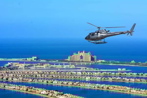 Dubai: Helicopter Ride, Desert Safari, Camels & Refreshments