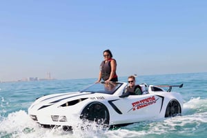 Dubaï : expérience en voiture à réaction avec transferts privés