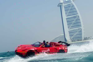 Dubai: Jetcar-tur til Burj Al Arab med fotos og videoer
