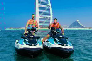 Dubai jetski: visit Burj Al Arab and Atlantis with photos and videos