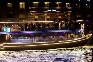 Crociera di lusso con cena nel canale con trasferimenti opzionali