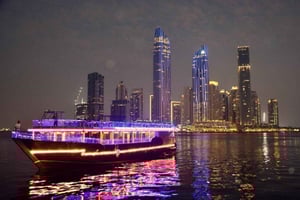Dubai Marina Dhow Cruise: Dinner Buffet & Live Entertainment
