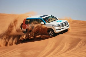 safári no deserto, camelo, ATV e buggy