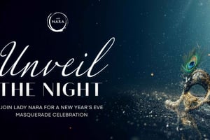 Dubái: cena de Nochevieja con máscaras