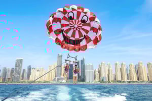 Dubai: Palm View und JBR View Parasailing Experience
