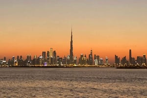 Dubai: Private Creek Harbour and Water Canal Cruise