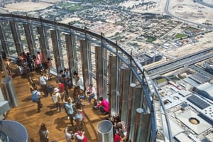 Dubai: Privat heldags byrundtur med billet til Burj Khalifa