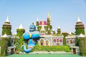 Dubai: Maailma kylässä: Yksityinen Miracle Garden & Global Village -matka