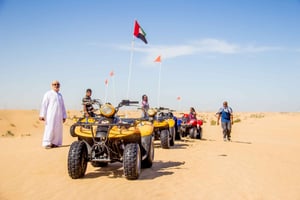 Dubaï : Tour en quad (ATV) Safari matinal