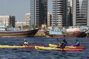 Dubai: Dubai Creek Kayak Tour