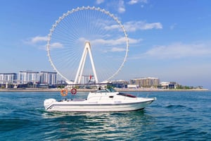 Dubai: Privat mini-yachttur langs kysten med landemerker