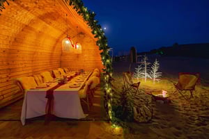 Dubai: cena sotto le stelle al Winter Nest